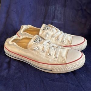 Converse All Star Chuck Taylor Shoreline Slip-on Sneakers W9.5 M7.5 in White